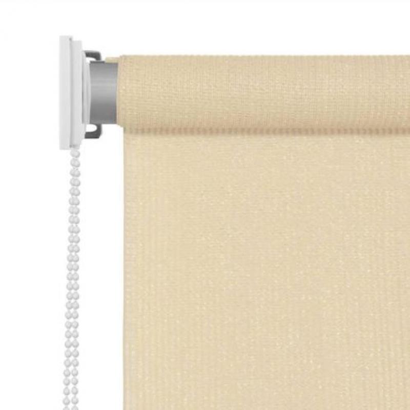 Rolgordijn voor buiten 140x140 cm crème
