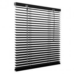 Decosol Horizontale jaloezie aluminium 25mm mat zwart