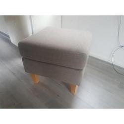 2.5 zit bank met 2 hockers