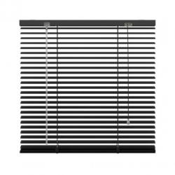 Decosol Horizontale jaloezie aluminium 25mm mat zwart