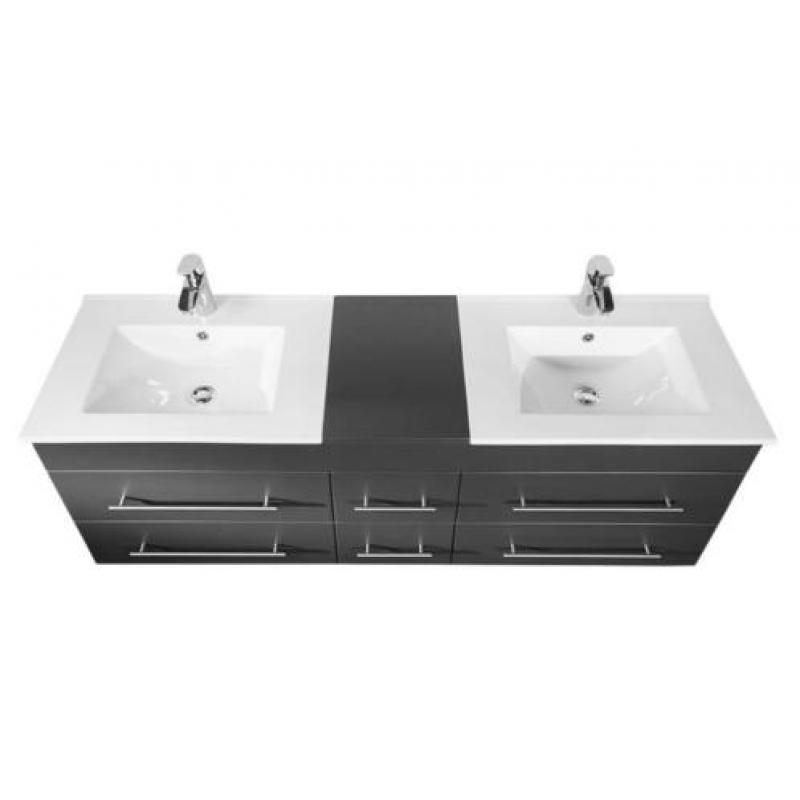 Royaal badmeubel badkamermeubel Phoenix 150 cm grijs