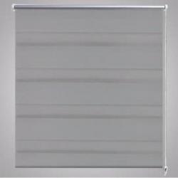 vidaXL Duo rolgordijn 100 x 175 cm grijs