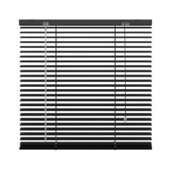 Decosol Horizontale jaloezie aluminium 25mm zwart