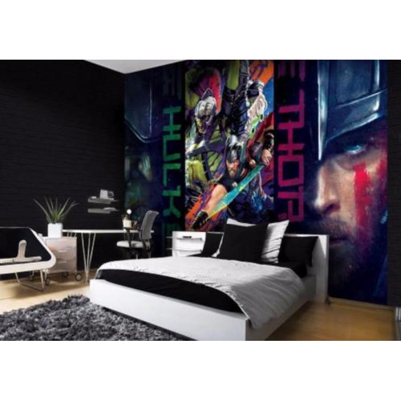 Thor Ragnarok VLIES fotobehang Battle, Avengers behang