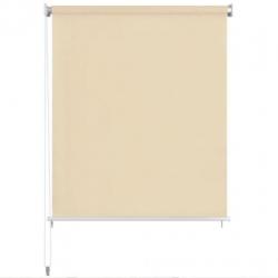 Rolgordijn voor buiten 140x140 cm crème
