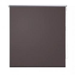 vidaXL Rolgordijn verduisterend 140 x 175 cm koffiebruin