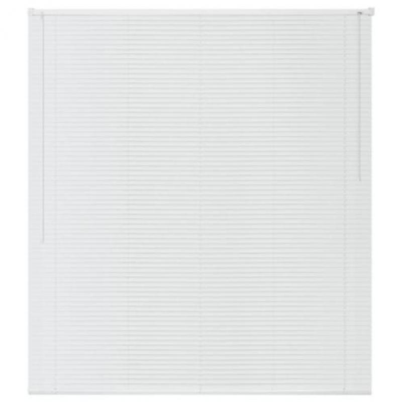vidaXL Zonwering PVC 60x160 cm wit
