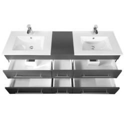 Royaal badmeubel badkamermeubel Phoenix 150 cm grijs