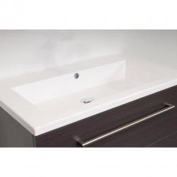 Saniclass Rome badmeubel 100cm black wood zonder kraangat