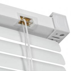 vidaXL Zonwering PVC 60x160 cm wit