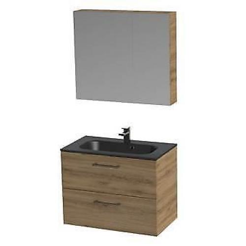 Tiger Studio Badmeubel met spiegelkast 80 cm