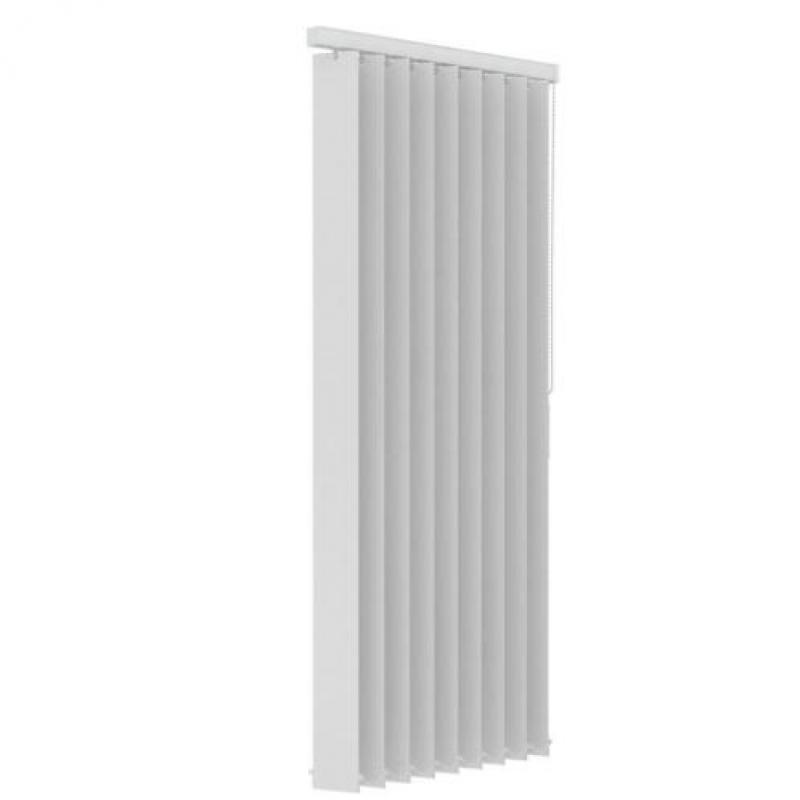 Decosol Lamellen verticaal stof wit