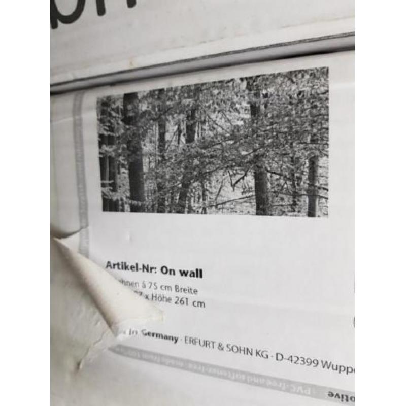 Foto behang Bos/Bomen 3 stuks in panelen