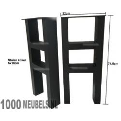 Natuursteen wasbak - 40x50x15 129,- ook wastafelblad 45x129