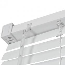vidaXL Zonwering PVC 60x160 cm wit
