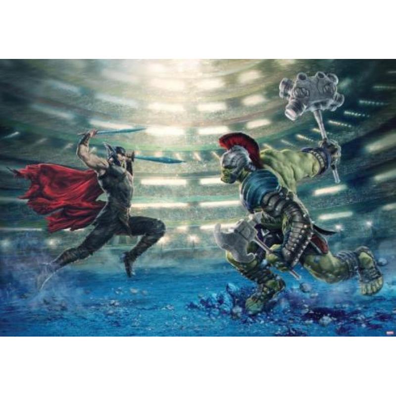 Thor Ragnarok VLIES fotobehang Battle, Avengers behang