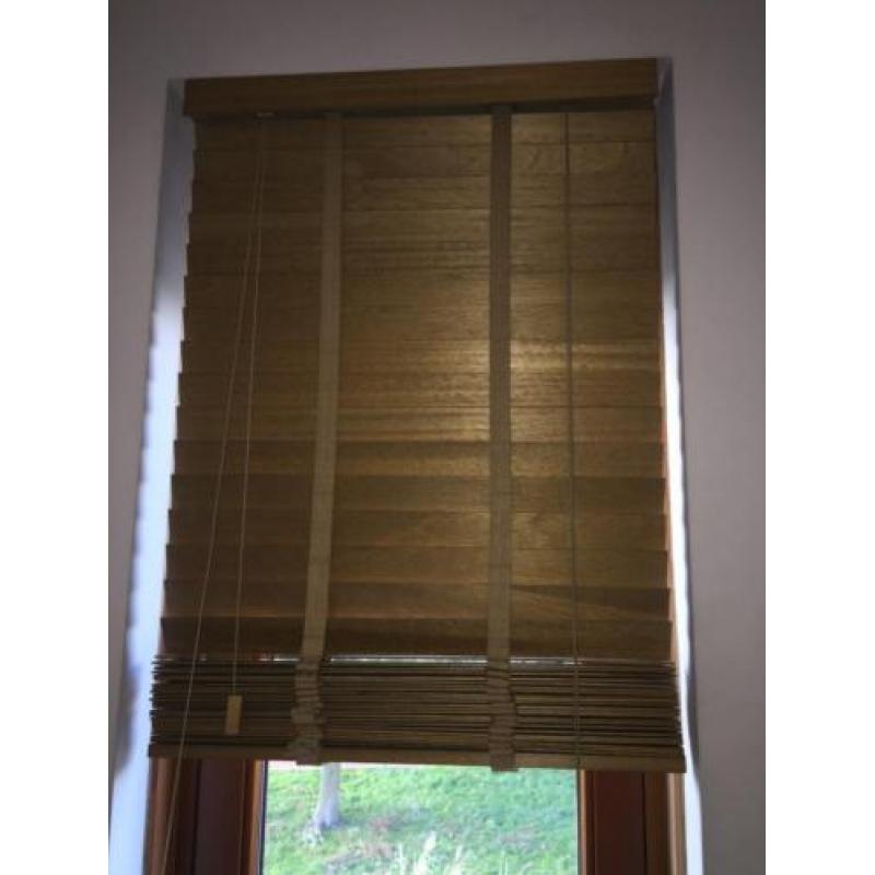 eiken houten jaloezie 60 cm