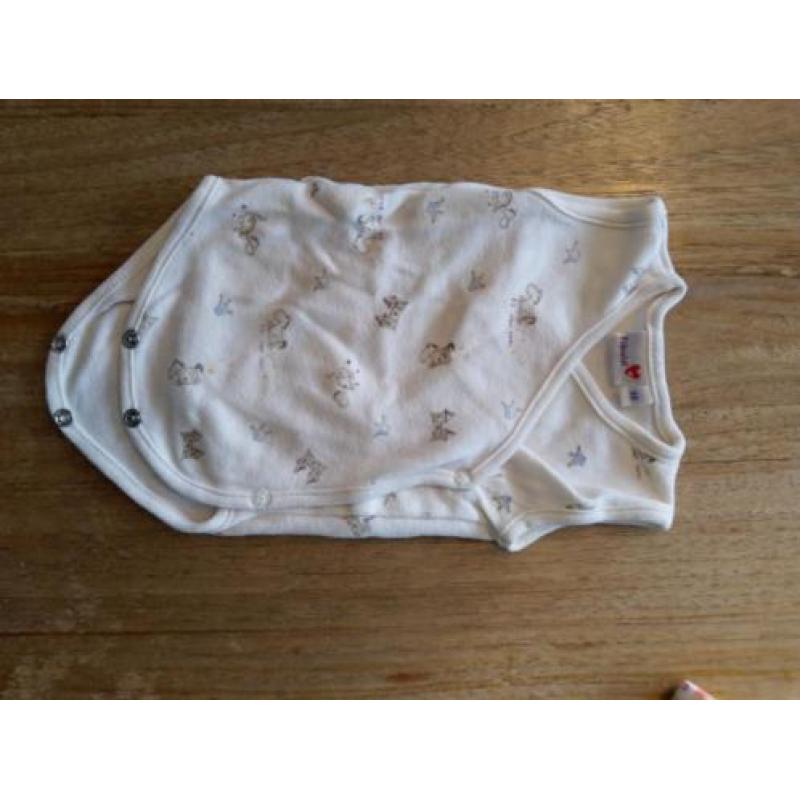 50/56 Set van 5 meisjesrompers zonder mouw. Hema en Prénatal