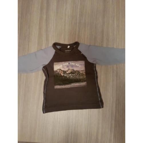 diverse name it shirts maat 50