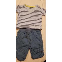 Baby kleding jongens zak vol maat 50/56