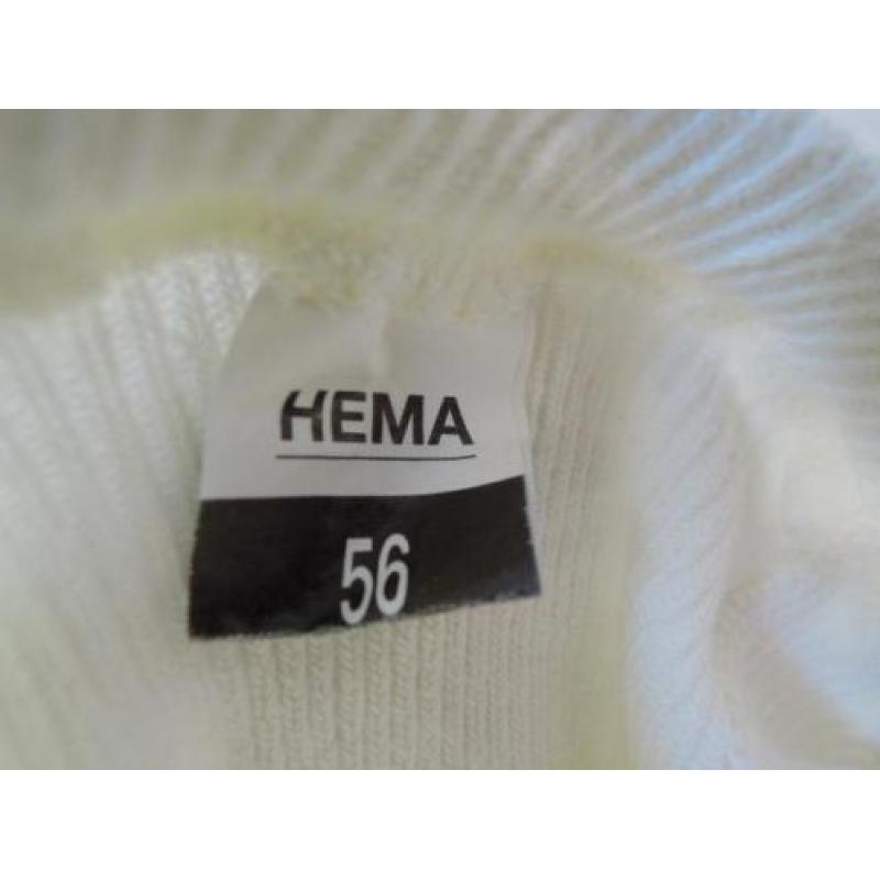 Twee witte maillots maat 50 en 56 met gratis blauwe maillot