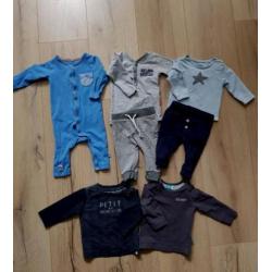 Set merk baby kleding maat 50 jongen