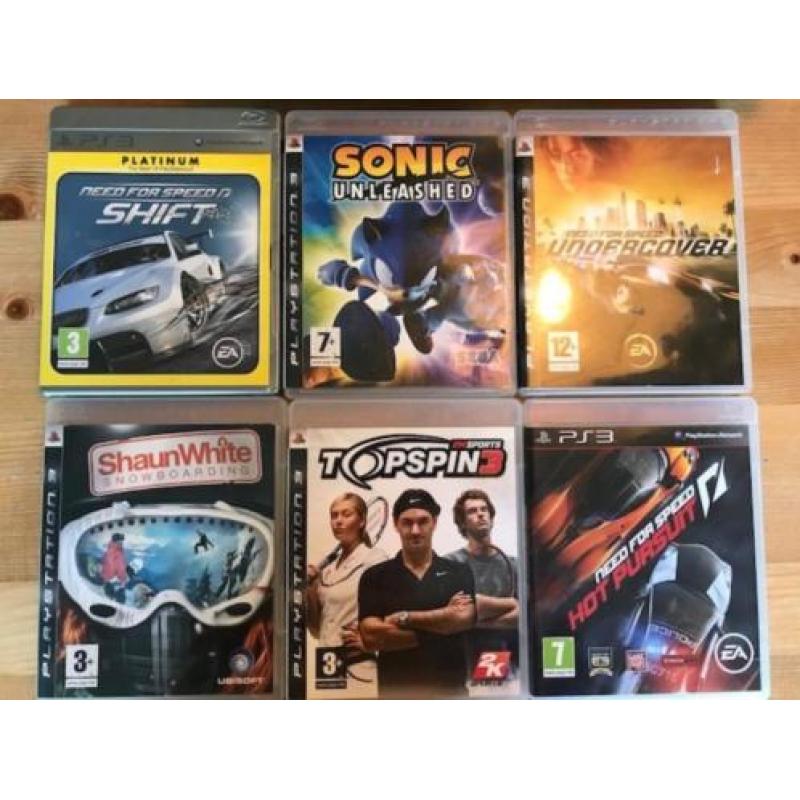 Playstation 3 met 7 spellen