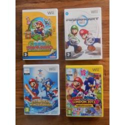 Wii Mario WII games Super Paper Mario & Sonic London Olympic