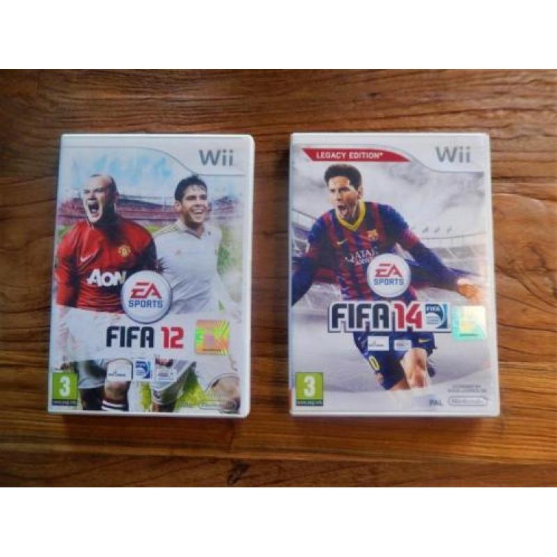 Wii game Fifa 12 Fifa 13 Fifa 14 wii spel voetbal Messi