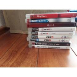 PlayStation 3 40 GB + 4 controllers en 9 spellen