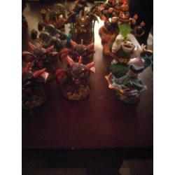 Skylanders poppetjes.