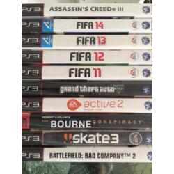 Playstation 3 320gb met diverse spellen.