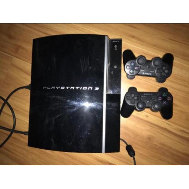 PlayStation 3 Fat line 80GB met 31 games