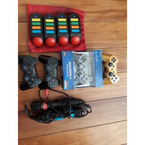 PlayStation 3 40 GB + 4 controllers en 9 spellen