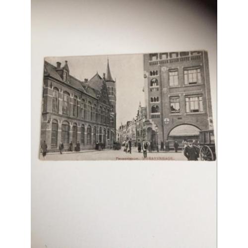 s Gravenhage. Prinsestraat. Oude Kaart Tulpkaart