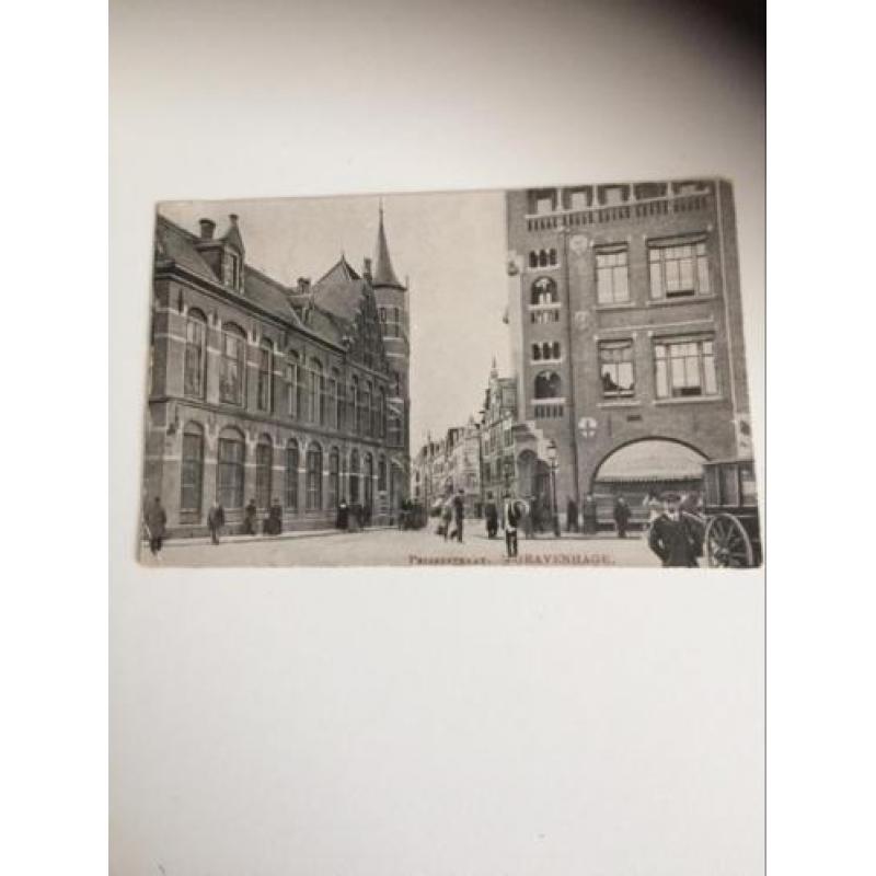 s Gravenhage. Prinsestraat. Oude Kaart Tulpkaart